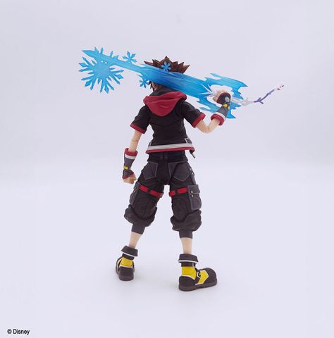 FORM ISM ACT KINGDOM HEARTS III Sora Posable Figure - Kingdom Hearts | Square Enix Figure