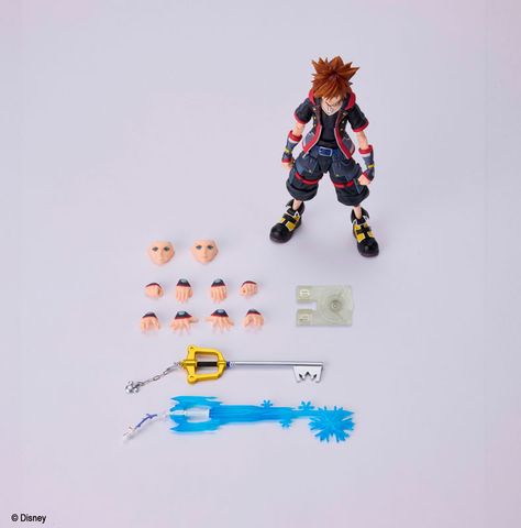 FORM ISM ACT KINGDOM HEARTS III Sora Posable Figure - Kingdom Hearts | Square Enix Figure