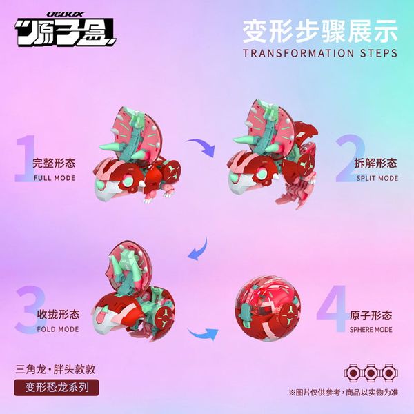 YH1022 Triceratops DunDun Transformable Toy - Original | OEBOX Figure