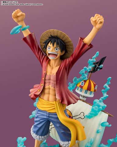 FiguartsZERO Monkey D. Luffy STARTune Setting Off to the New World - ONE PIECE | BANDAI SPIRITS Figure