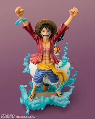FiguartsZERO Monkey D. Luffy STARTune Setting Off to the New World - ONE PIECE | BANDAI SPIRITS Figure