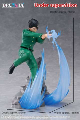 DRESSTA Statue Figure Yusuke Urameshi - YuYu Hakusho | spiritale Figure