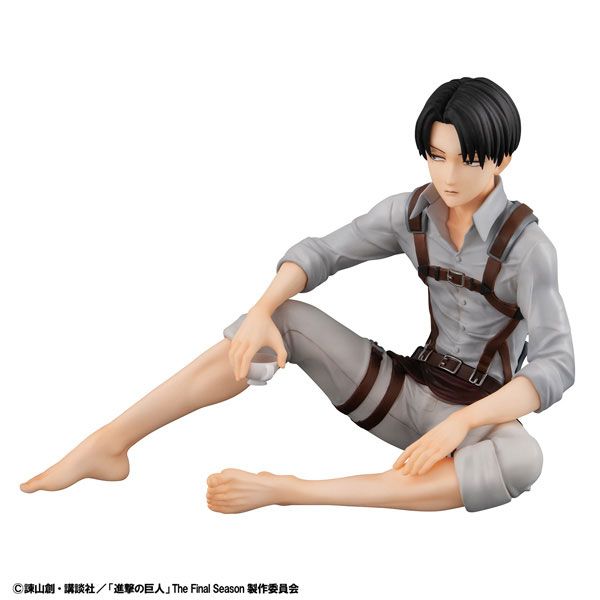 G.E.M. Series Levi Ackerman Palm Size - Attack on Titan | MegaHouse Figure