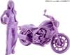 PLAMAX MF 101 Rider s portrait Honda Rebel 1100 Lavender 1/20 - PLAMAX | Max Factory Plastic Model