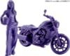 PLAMAX MF 101 Rider's portrait Honda Rebel 1100 Navy 1/20 - Rider's portrait | Max Factory Plastic Model