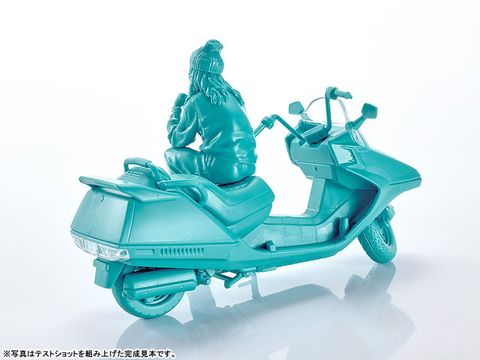 PLAMAX MF 102 Rider s portrait Honda Fusion Turquoise 1/20 - Rider s portrait | Max Factory Plastic Model