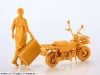 PLAMAX MF 104 Rider's portrait Honda MOTRA Yellow 1/20 - Rider's portrait | Max Factory Plastic Model
