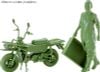 PLAMAX Rider's portrait Honda MOTRA Green 1/20 - Plastic Model | Max Factory Model Kit
