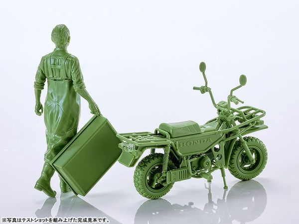 PLAMAX Rider's portrait Honda MOTRA Green 1/20 - Plastic Model | Max Factory Model Kit