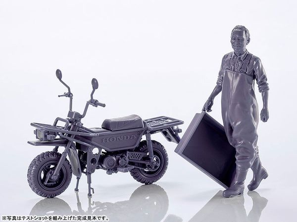 PLAMAX MF 104 Rider s portrait Honda MOTRA Wisteria 1/20 - Rider s portrait | Max Factory Plastic Model