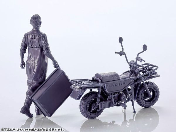 PLAMAX MF 104 Rider s portrait Honda MOTRA Wisteria 1/20 - Rider s portrait | Max Factory Plastic Model