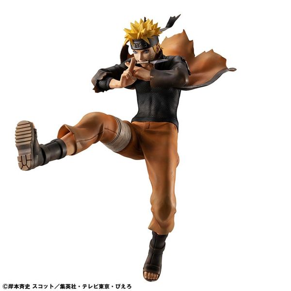 G.E.M. Series Naruto Uzumaki Shinobi World War Ver. - Naruto Shippuden | MegaHouse Figure