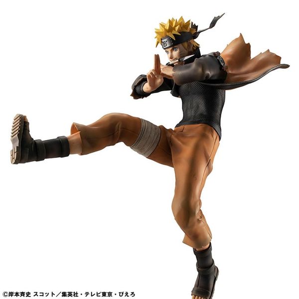 G.E.M. Series Naruto Uzumaki Shinobi World War Ver. - Naruto Shippuden | MegaHouse Figure