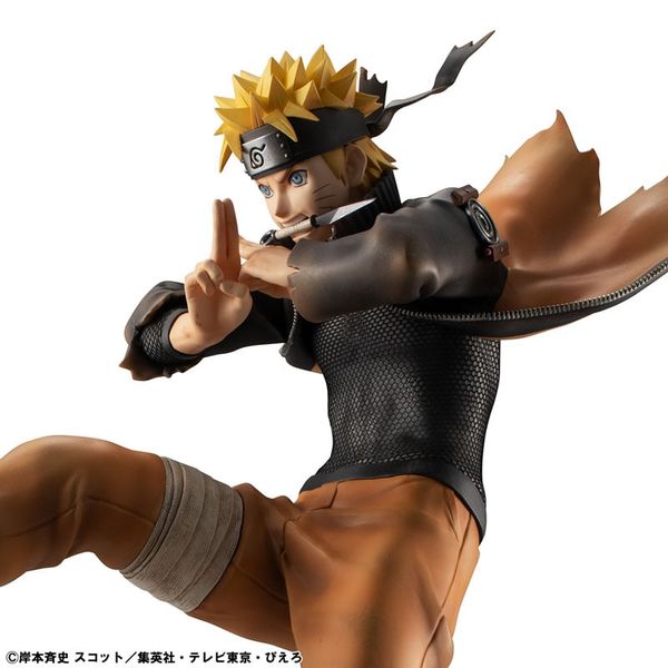 G.E.M. Series Naruto Uzumaki Shinobi World War Ver. - Naruto Shippuden | MegaHouse Figure