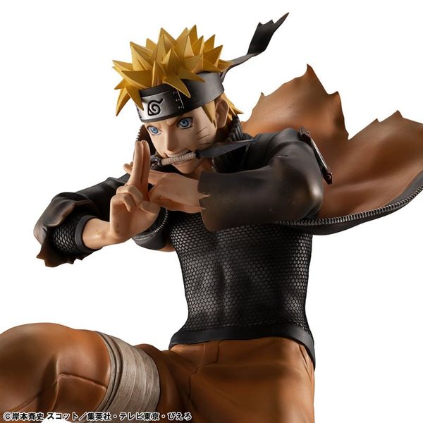 G.E.M. Series Naruto Uzumaki Shinobi World War Ver. - Naruto Shippuden | MegaHouse Figure