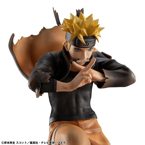 G.E.M. Series Naruto Uzumaki Shinobi World War Ver. - Naruto Shippuden | MegaHouse Figure