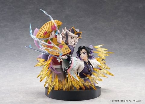 Shinobu Kocho & Doma - Demon Slayer Kimetsu no Yaiba | Claynel Figure