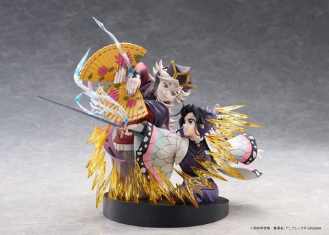 Shinobu Kocho & Doma - Demon Slayer Kimetsu no Yaiba | Claynel Figure