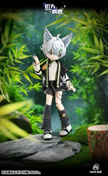 Machikado deno Deai Series Doll Special Design Wolf Bamboo Hermit | Nanodoll Figure