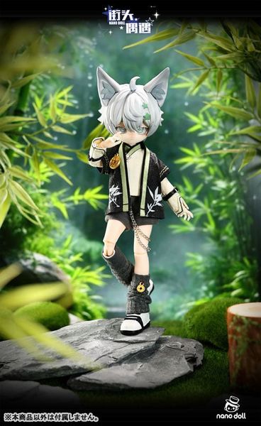 Machikado deno Deai Series Doll Special Design Wolf Bamboo Hermit | Nanodoll Figure