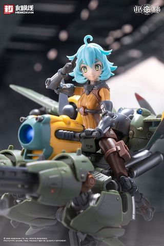 Rhande Koskinen & RTP 10A cutting edge V HS Tactical Fighter 1/12 - Rusted Brier | HEMOXIAN Model Kit