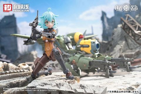 Rhande Koskinen & RTP 10A cutting edge V HS Tactical Fighter 1/12 - Rusted Brier | HEMOXIAN Model Kit