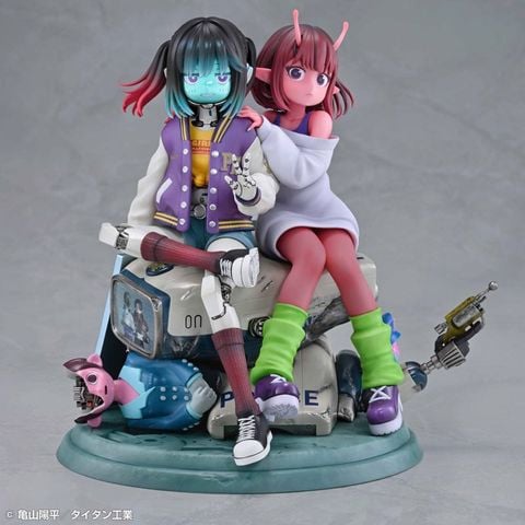Chiharu & Makina - Milky Subway The Galactic Limited Express | Medicos Entertainment Figure