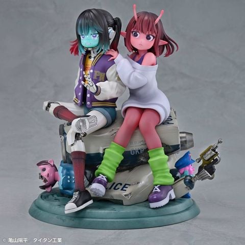 Chiharu & Makina - Milky Subway The Galactic Limited Express | Medicos Entertainment Figure