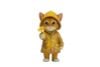 Kitten in the Rain A | JXK Studio Figure