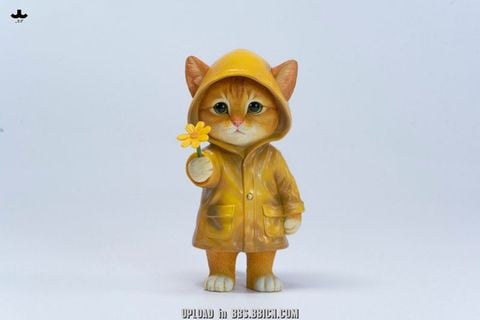 Kitten in the Rain A | JXK Studio Figure
