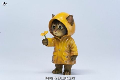 Kitten in the Rain B | JXK Studio Figure