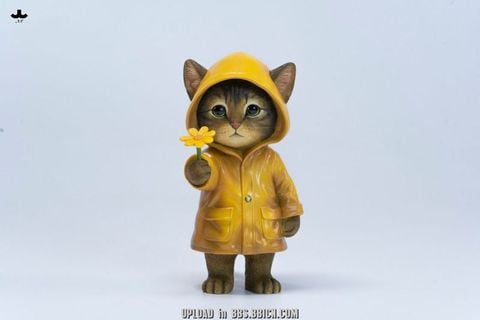 Kitten in the Rain B | JXK Studio Figure