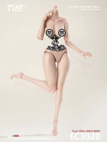 Semi mechanical Female Body Large Bust 1/6 | True 1 Toys Figure