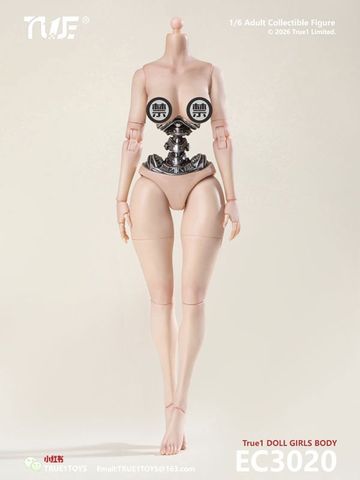 Semi mechanical Female Body Large Bust 1/6 | True 1 Toys Figure