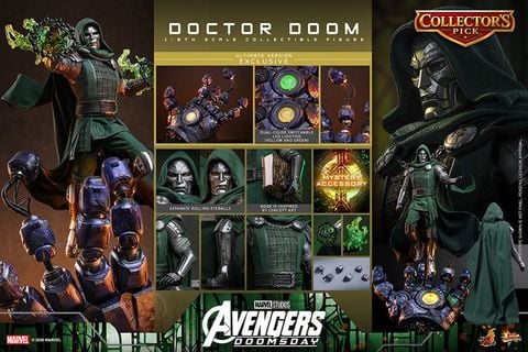 Movie Masterpiece Dr. Doom Ultimate Edition 1/6 - Avengers Doomsday | Hot Toys Figure