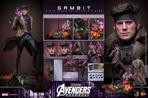 Gambit Deluxe Edition 1/6 - Avengers Doomsday | Hot Toys Figure