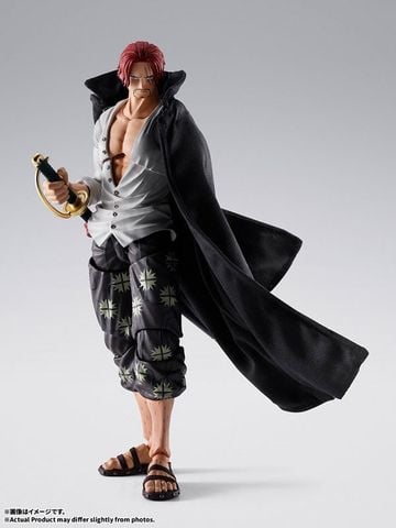 S.H.Figuarts Shanks Summit War of Marineford - One Piece | BANDAI SPIRITS Figure
