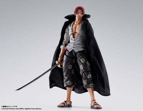 S.H.Figuarts Shanks Summit War of Marineford - One Piece | BANDAI SPIRITS Figure