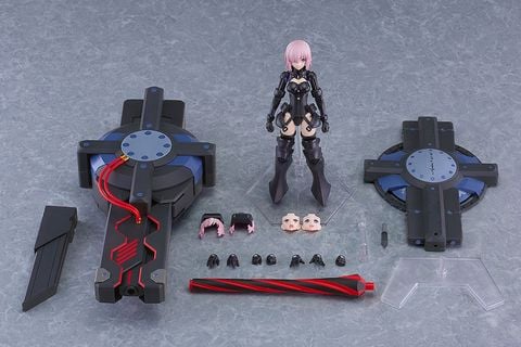 PLAMATEA Shielder/Mash Kyrielight Ortinax Black Barrel Edition - Fate/Grand Order | Max Factory Plastic Model
