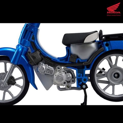 KAITANICS Honda Super Cub 110 Glint Wave Blue Metallic | MegaHouse Model Kit