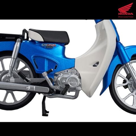 KAITANICS Honda Super Cub 110 Glint Wave Blue Metallic | MegaHouse Model Kit