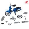 KAITANICS Honda Super Cub 110 Glint Wave Blue Metallic | MegaHouse Model Kit