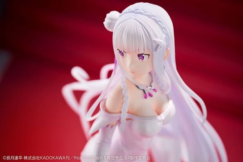 Emilia Wedding dress Ver. 1/7 - Re ZERO Starting Life in Another World | DesignCOCO Figure