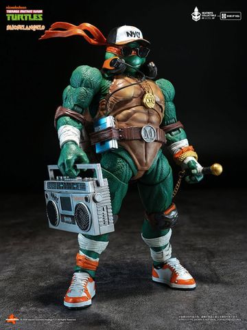 Michelangelo Alloy Posable Deluxe Edition - Teenage Mutant Ninja Turtles | HeatBoys Figure