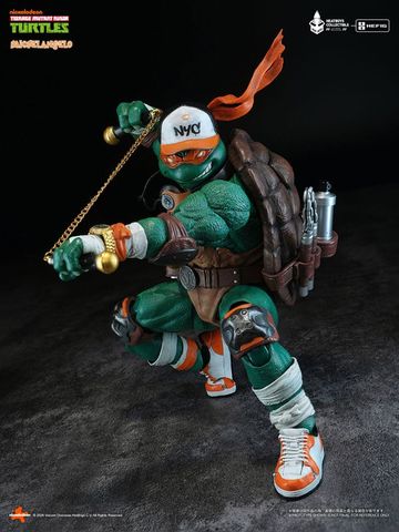 Michelangelo Alloy Posable Deluxe Edition - Teenage Mutant Ninja Turtles | HeatBoys Figure
