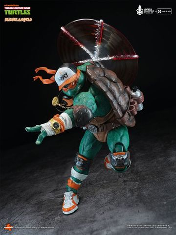 Michelangelo Alloy Posable Deluxe Edition - Teenage Mutant Ninja Turtles | HeatBoys Figure