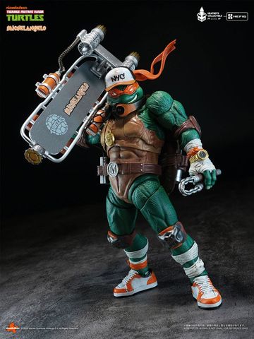 Michelangelo Alloy Posable Deluxe Edition - Teenage Mutant Ninja Turtles | HeatBoys Figure
