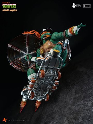 Michelangelo Alloy Posable Deluxe Edition - Teenage Mutant Ninja Turtles | HeatBoys Figure