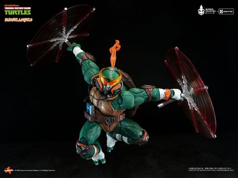 Michelangelo Alloy Posable Deluxe Edition - Teenage Mutant Ninja Turtles | HeatBoys Figure