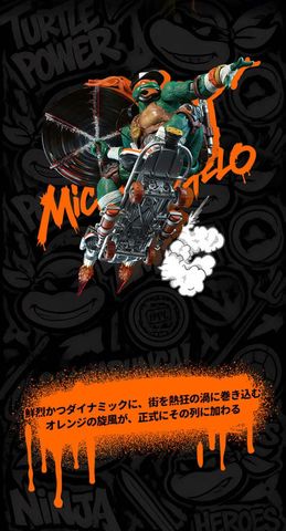 Michelangelo Alloy Posable Deluxe Edition - Teenage Mutant Ninja Turtles | HeatBoys Figure